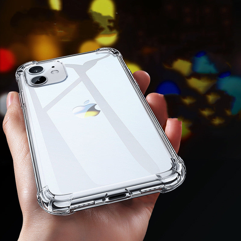 Compatible With Apple, Luxury Transparent Shockproof Silicone Case For 11 X Xr Xs Max Case 12 11 Pro Max 8 7 6s Plus SE Case Compatible With Apple, Luxury Transparent Shockproof Silicone Case For 11 X Xr Xs Max Case 12 11 Pro Max 8 7 6s Plus SE Case